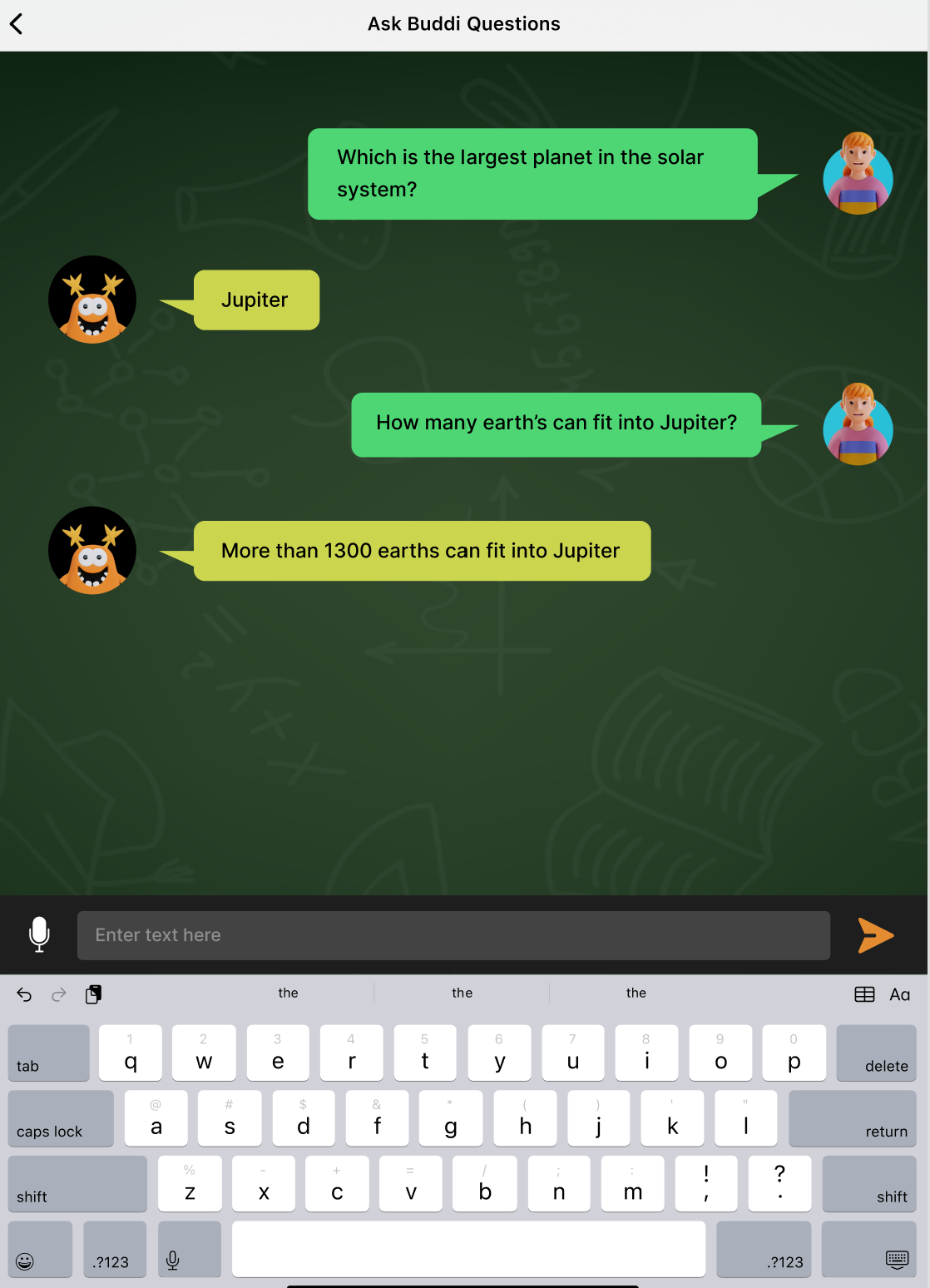Buddy App screenshot