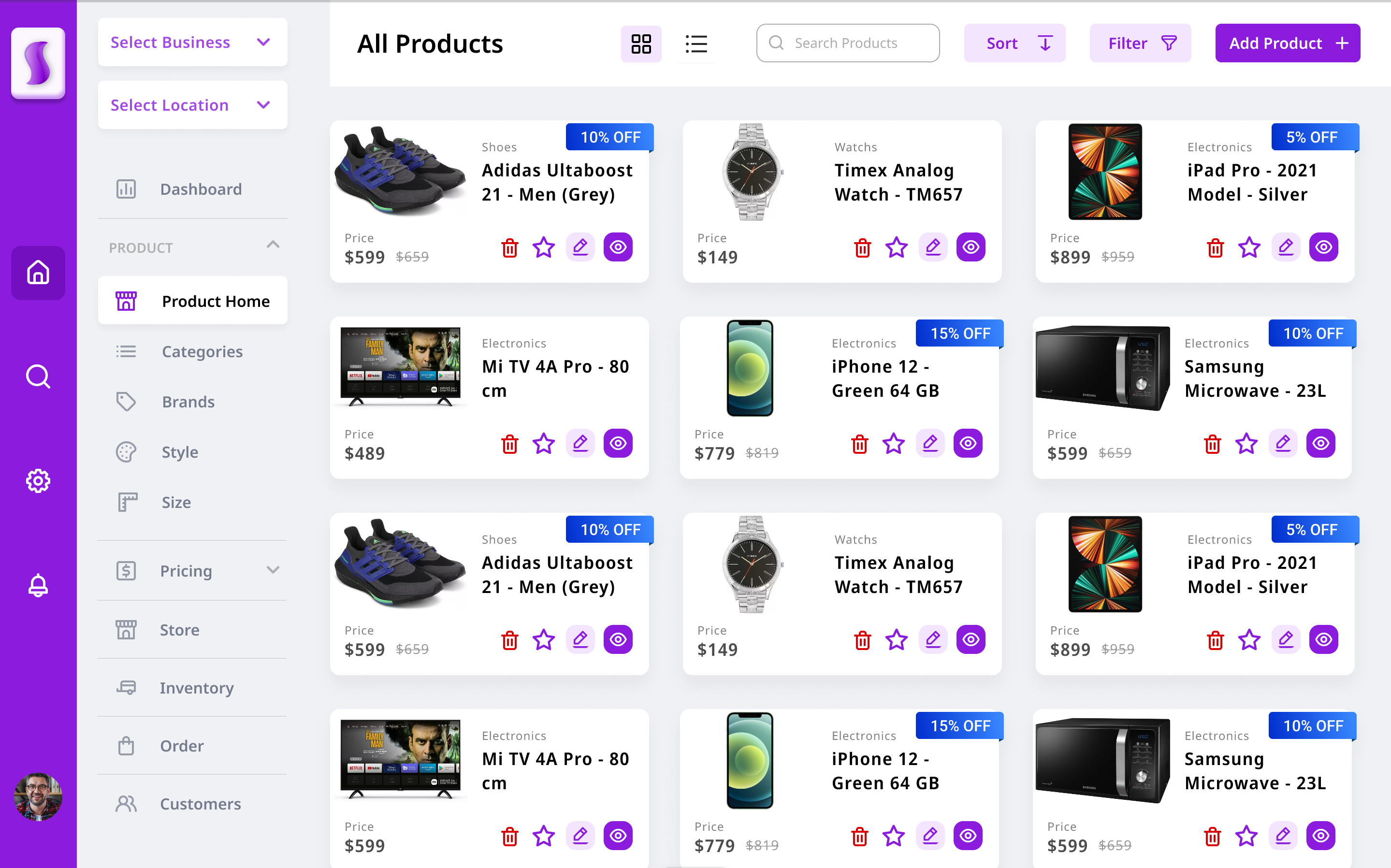 Shopsicle screenshot